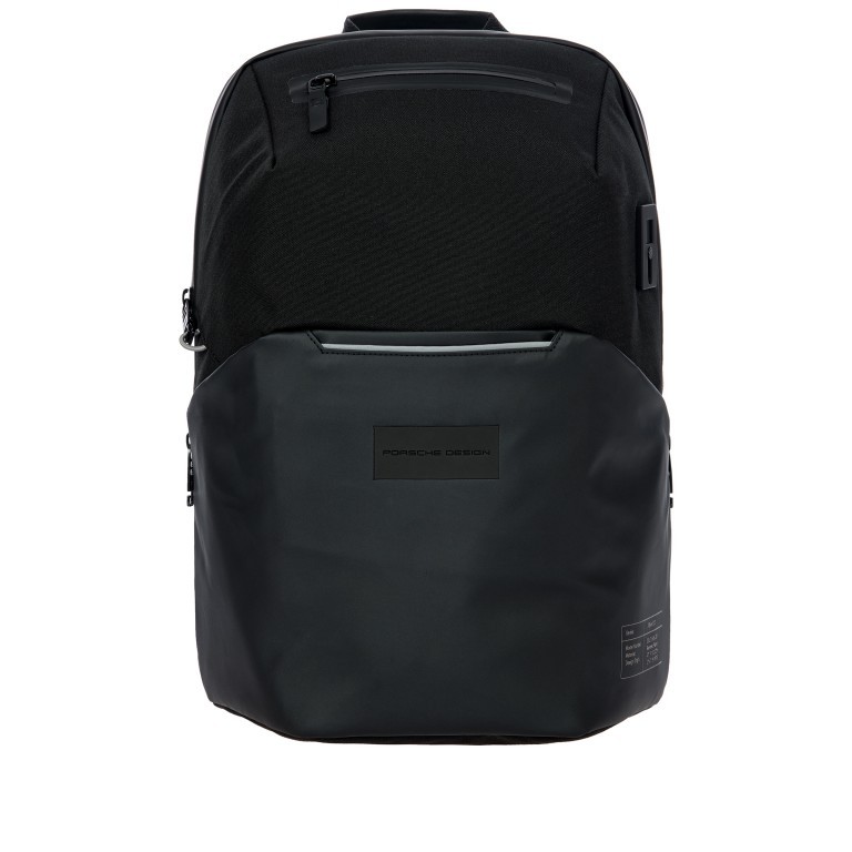 Freizeitrucksack Urban Eco Backpack XS Black, Farbe: schwarz, Marke: Porsche Design, EAN: 4056487017471, Abmessungen in cm: 27x40x14, Bild 1 von 14