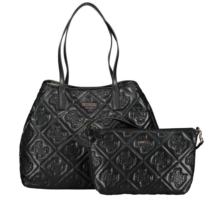Shopper VIKKY II Big Logo variabel in der Form Black, Farbe: schwarz, Marke: Guess, EAN: 0190231817895, Abmessungen in cm: 39.5x31x17.5, Bild 1 von 10