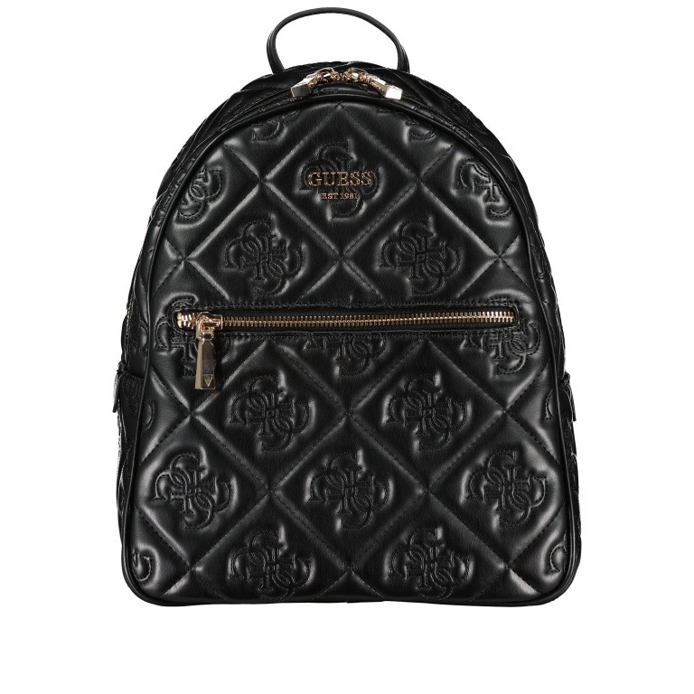 Rucksack VIKKY II Big Logo Black, Farbe: schwarz, Marke: Guess, EAN: 0190231817925, Abmessungen in cm: 27.5x31.5x12, Bild 1 von 6