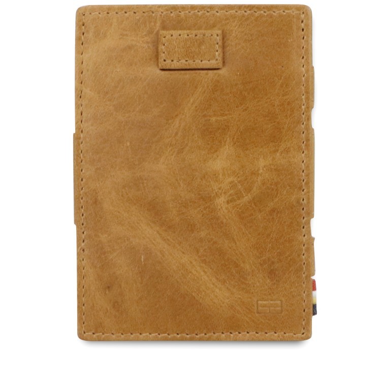 Geldbörse Cavare Magic Wallet Card Sleeve mit RFID-Schutz Cognac, Farbe: cognac, Marke: Garzini, EAN: 0705377511219, Abmessungen in cm: 7.5x10.8x1.8, Bild 1 von 7
