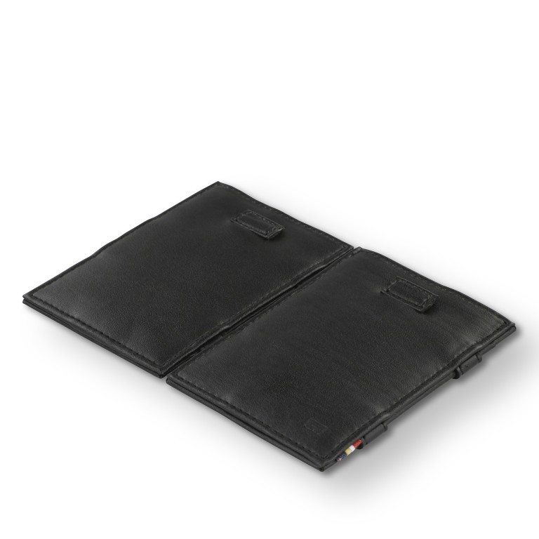 Geldbörse Cavare Magic Wallet Card Sleeve Vegan mit RFID-Schutz Black, Farbe: schwarz, Marke: Garzini, EAN: 0795152479285, Abmessungen in cm: 7.5x10.8x1, Bild 7 von 10