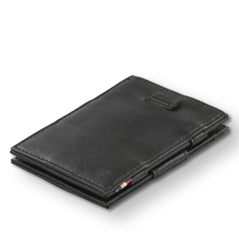 Geldbörse Cavare Magic Wallet Card Sleeve Vegan mit RFID-Schutz Black, Farbe: schwarz, Marke: Garzini, EAN: 0795152479285, Abmessungen in cm: 7.5x10.8x1, Bild 2 von 10
