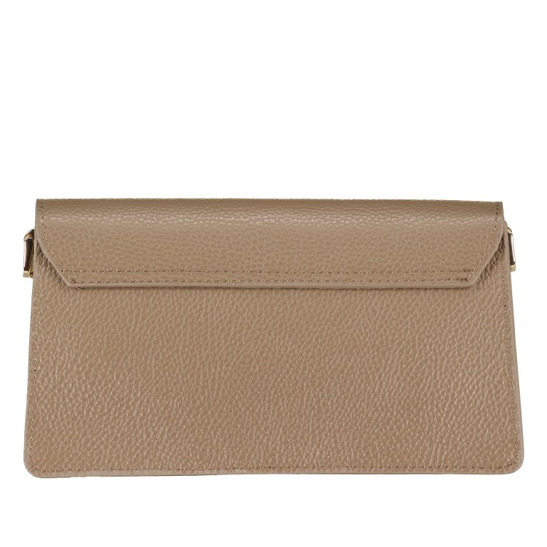 Umhängetasche viergeteilt Taupe, Farbe: taupe/khaki, Marke: Hausfelder Manufaktur, EAN: 4065646019881, Abmessungen in cm: 26x14x8.5, Bild 3 von 8