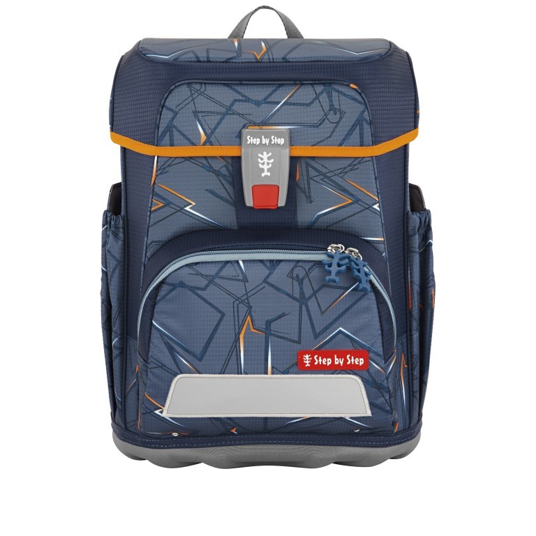 Schulranzen Cloud Set 5-teilig Helicopter Sam, Farbe: grau, Marke: Step by Step, EAN: 4047443504012, Abmessungen in cm: 28x37.5x20, Bild 4 von 14