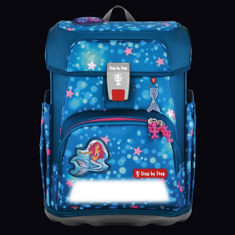 Schulranzen Cloud Set 5-teilig Mermaid Lola, Farbe: grün/oliv, Marke: Step by Step, EAN: 4047443503992, Abmessungen in cm: 28x37.5x20, Bild 14 von 14