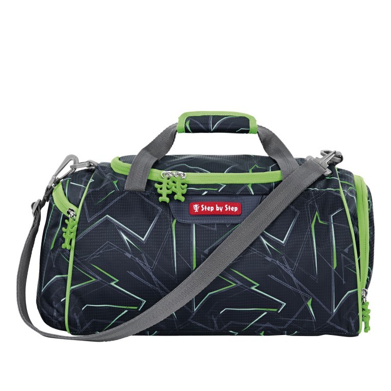 Sporttasche Ninja Kimo, Farbe: anthrazit, Marke: Step by Step, EAN: 4047443504258, Abmessungen in cm: 38x20x23, Bild 1 von 2