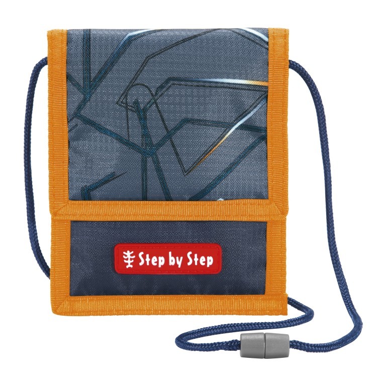 Brustbeutel Helicopter Sam, Farbe: grau, Marke: Step by Step, EAN: 4047443504388, Abmessungen in cm: 11x13.5x1.5, Bild 1 von 2