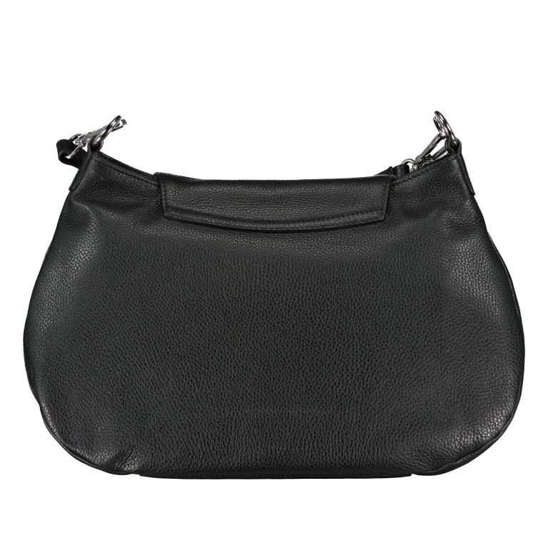 Beuteltasche Dalia Evelyn Black Nickel, Farbe: schwarz, Marke: Abro, EAN: 4067278255057, Abmessungen in cm: 38x22x13, Bild 3 von 8