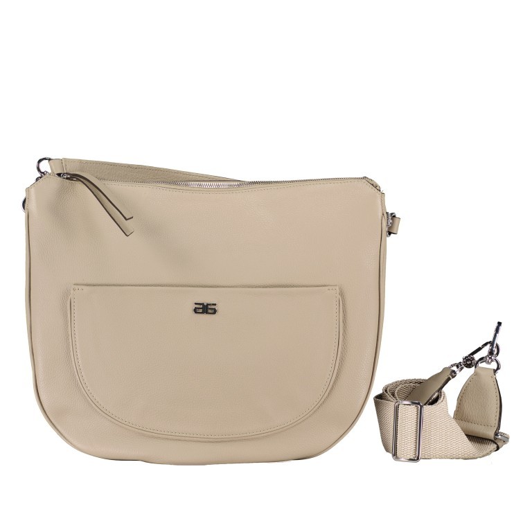 Beuteltasche Dalia Clara Big Siena, Farbe: taupe/khaki, Marke: Abro, EAN: 4067278263397, Abmessungen in cm: 26x21x8, Bild 1 von 8