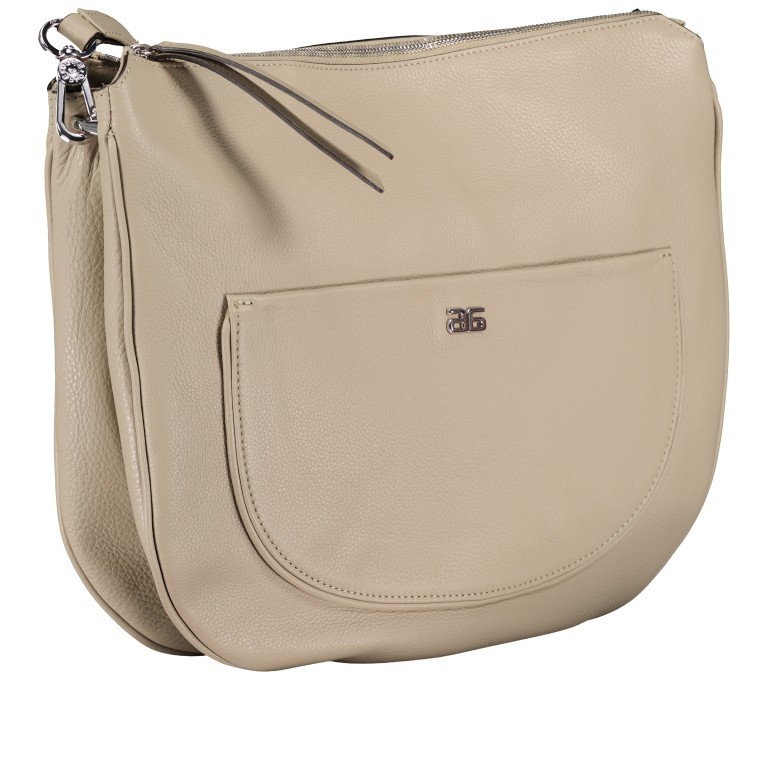 Beuteltasche Dalia Clara Big Siena, Farbe: taupe/khaki, Marke: Abro, EAN: 4067278263397, Abmessungen in cm: 26x21x8, Bild 2 von 8