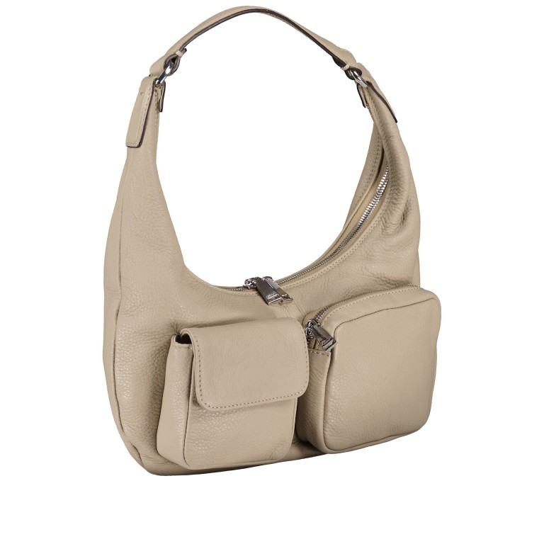 Beuteltasche Dalia Cargo Siena, Farbe: taupe/khaki, Marke: Abro, EAN: 4067278256122, Abmessungen in cm: 30x30x9, Bild 2 von 6