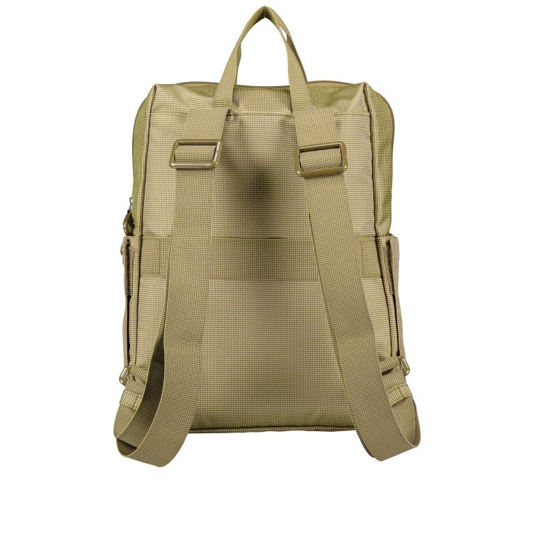 Rucksack MD20 QMT17 Jade, Farbe: grün/oliv, Marke: Mandarina Duck, EAN: 8032803820907, Abmessungen in cm: 26x37x12, Bild 3 von 8