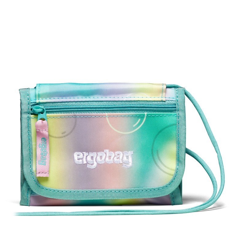 Brustbeutel Glow Edition ZauBärwelt, Farbe: grün/oliv, Marke: Ergobag, EAN: 4057081199518, Abmessungen in cm: 14x10x1, Bild 1 von 3