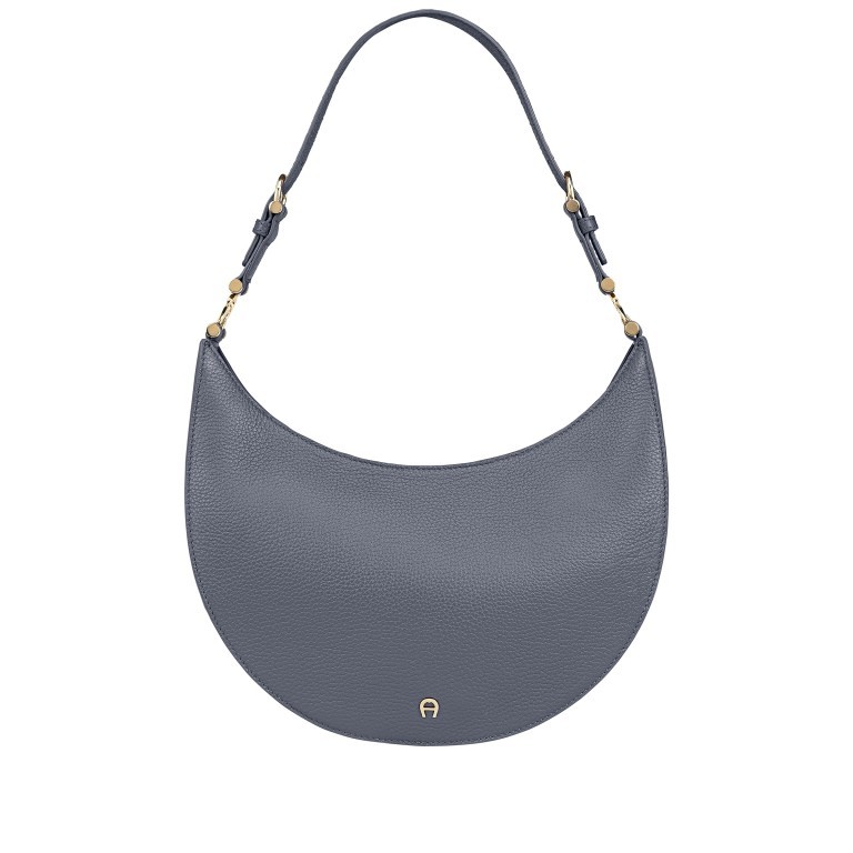 Beuteltasche Delia M Washed Blue, Farbe: blau/petrol, Marke: AIGNER, EAN: 4055539547645, Abmessungen in cm: 29x24x7, Bild 1 von 5