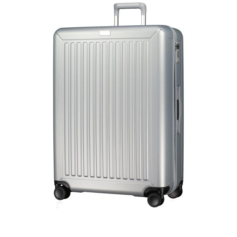 Koffer InMotion 75 cm Silver Coloured, Farbe: metallic, Marke: AIGNER, EAN: 4055539548444, Abmessungen in cm: 53x75x30, Bild 2 von 10