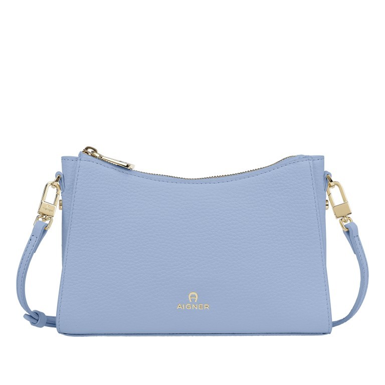 Umhängetasche Ivy 132266 Glaze Blue, Farbe: blau/petrol, Marke: AIGNER, EAN: 4055539544606, Abmessungen in cm: 23.5x15x4.5, Bild 1 von 6