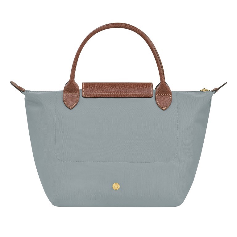 Handtasche Le Pliage Handtasche S Steel, Farbe: grau, Marke: Longchamp, EAN: 3597922436958, Abmessungen in cm: 23x22x14, Bild 3 von 5