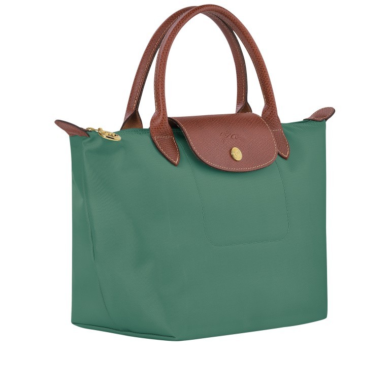 Handtasche Le Pliage Handtasche S Sage, Farbe: grün/oliv, Marke: Longchamp, EAN: 3597922436989, Abmessungen in cm: 23x22x14, Bild 2 von 5