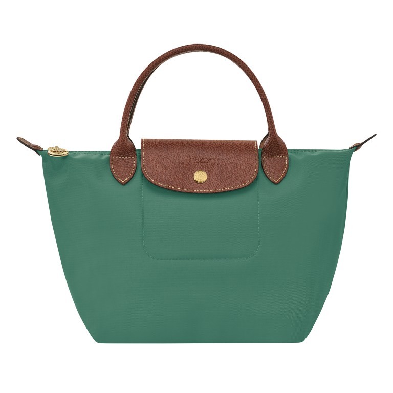 Handtasche Le Pliage Handtasche S Sage, Farbe: grün/oliv, Marke: Longchamp, EAN: 3597922436989, Abmessungen in cm: 23x22x14, Bild 1 von 5