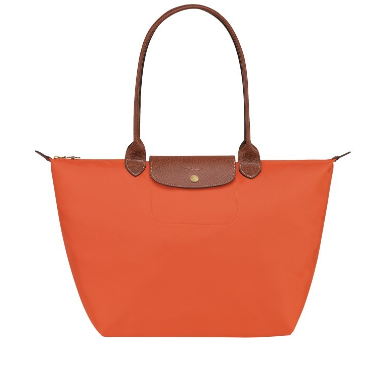 Shopper Le Pliage Shopper L Orange, Farbe: orange, Marke: Longchamp, EAN: 3597922437412, Abmessungen in cm: 31x30x19, Bild 1 von 5