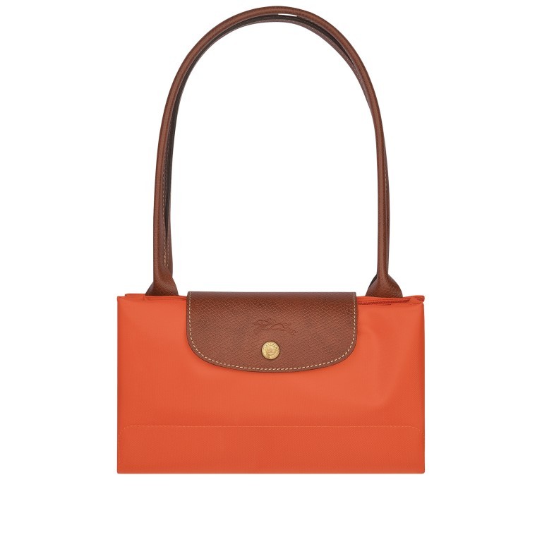 Shopper Le Pliage Shopper L Orange, Farbe: orange, Marke: Longchamp, EAN: 3597922437412, Abmessungen in cm: 31x30x19, Bild 5 von 5