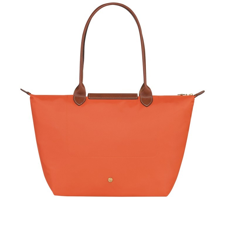 Shopper Le Pliage Shopper L Orange, Farbe: orange, Marke: Longchamp, EAN: 3597922437412, Abmessungen in cm: 31x30x19, Bild 3 von 5