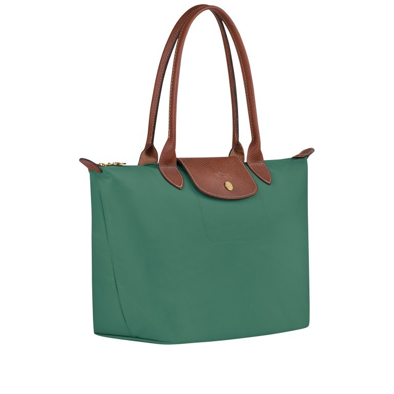 Shopper Le Pliage Shopper S Sage, Farbe: grün/oliv, Marke: Longchamp, EAN: 3597922436743, Abmessungen in cm: 28x25x14, Bild 2 von 5