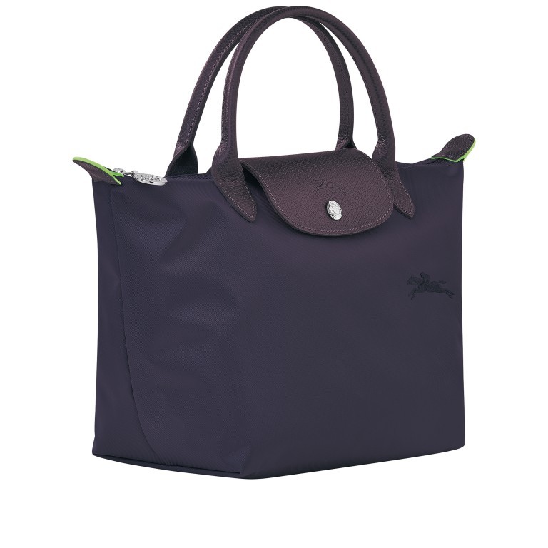 Handtasche Le Pliage Green Handtasche S Bilberry, Farbe: flieder/lila, Marke: Longchamp, EAN: 3597922437740, Abmessungen in cm: 23x22x14, Bild 2 von 5