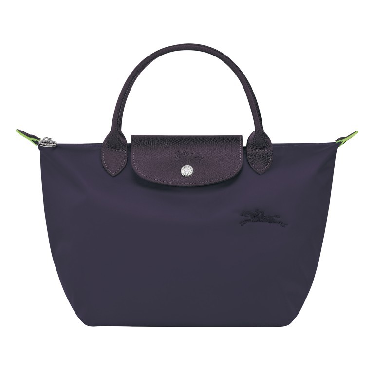 Handtasche Le Pliage Green Handtasche S Bilberry, Farbe: flieder/lila, Marke: Longchamp, EAN: 3597922437740, Abmessungen in cm: 23x22x14, Bild 1 von 5