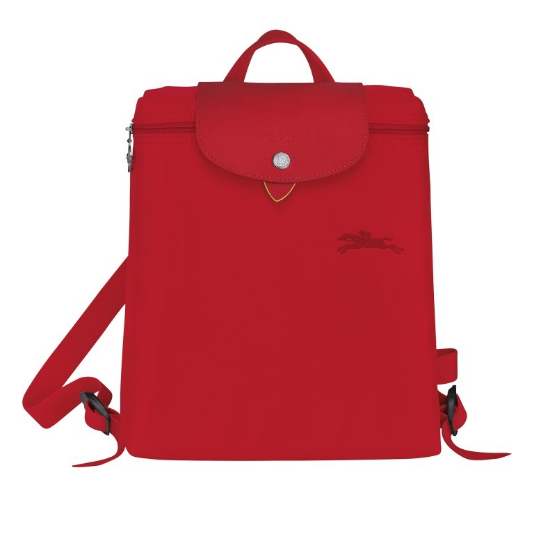 Rucksack Le Pliage Green Rucksack Tomato, Farbe: rot/weinrot, Marke: Longchamp, EAN: 3597922438105, Abmessungen in cm: 26x28x10, Bild 1 von 5