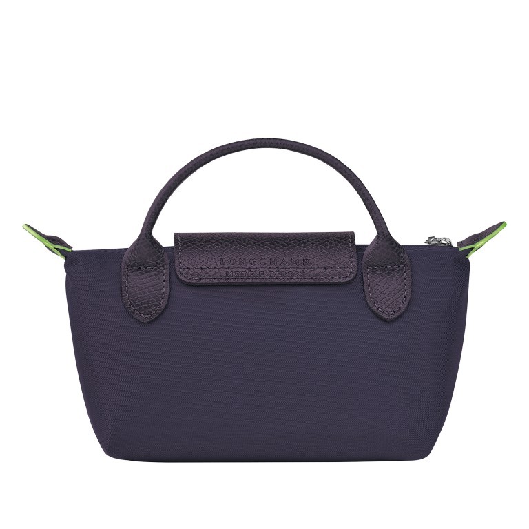 Kosmetiktasche Le Pliage Green Pochette Bilberry, Farbe: flieder/lila, Marke: Longchamp, EAN: 3597922438679, Abmessungen in cm: 17x10x5.5, Bild 3 von 6
