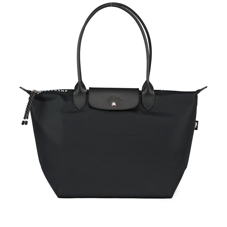 Shopper Le Pliage Energy L Black, Farbe: schwarz, Marke: Longchamp, EAN: 3597922443376, Abmessungen in cm: 31x30x19, Bild 1 von 5