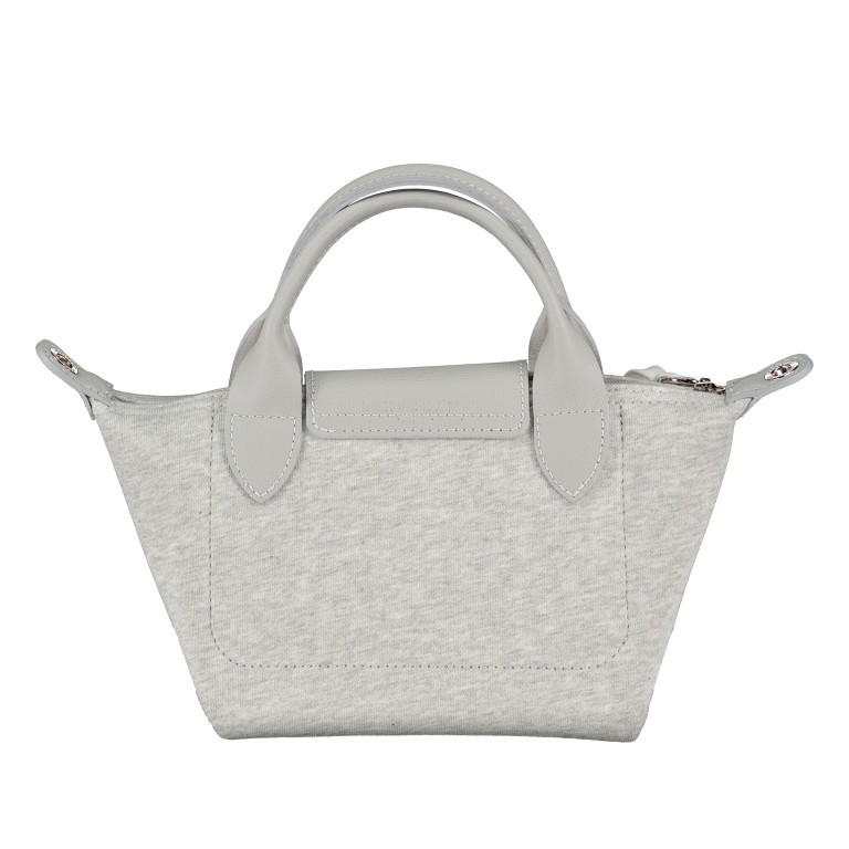Handtasche Le Pliage Université XS Grey, Farbe: grau, Marke: Longchamp, EAN: 3597922478484, Abmessungen in cm: 17x14x10, Bild 3 von 7