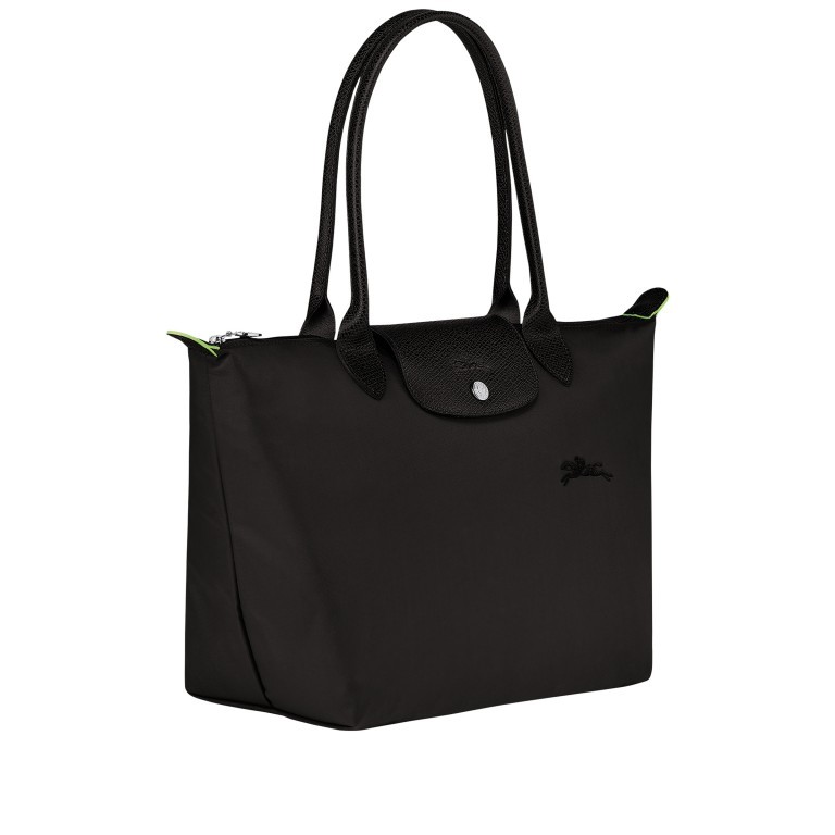Shopper Le Pliage Xtra M Black, Farbe: schwarz, Marke: Longchamp, EAN: 3597922437511, Abmessungen in cm: 28x26.5x15.5, Bild 2 von 7