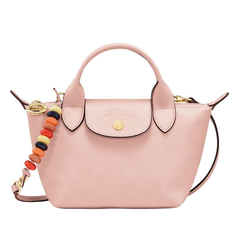 Umhängetasche Le Pliage Xtra XS Nude, Farbe: rosa/pink, Marke: Longchamp, EAN: 3597922493029, Abmessungen in cm: 17x14x10, Bild 1 von 4