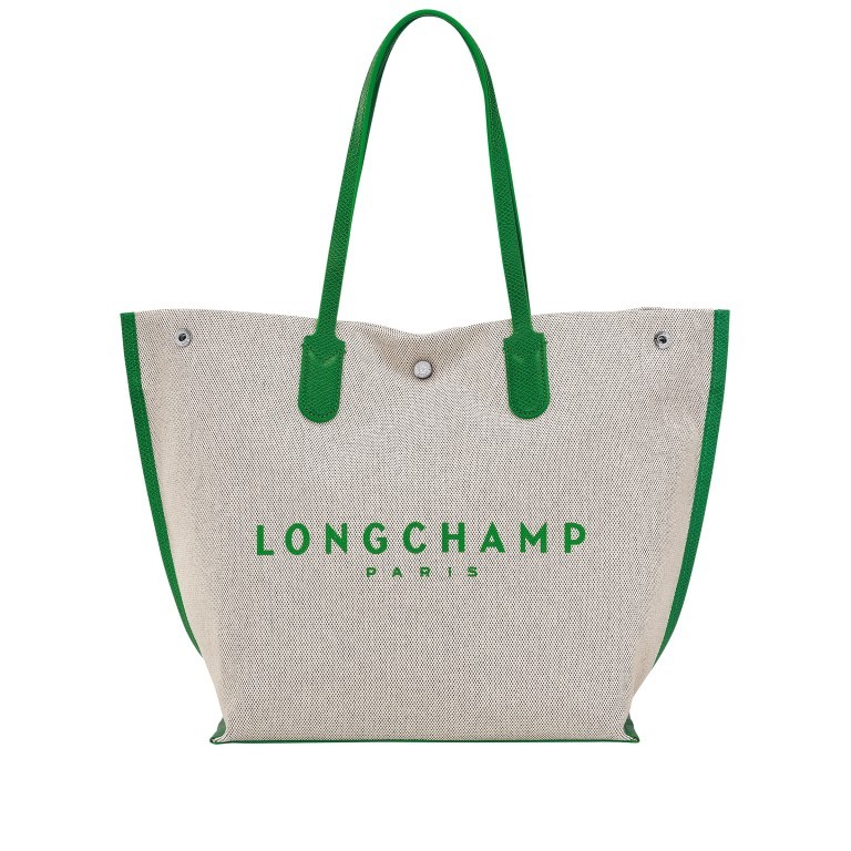 Handtasche Roseau Canvas Essential Toile Green, Farbe: grün/oliv, Marke: Longchamp, EAN: 3597922487424, Abmessungen in cm: 32x32x17, Bild 1 von 5