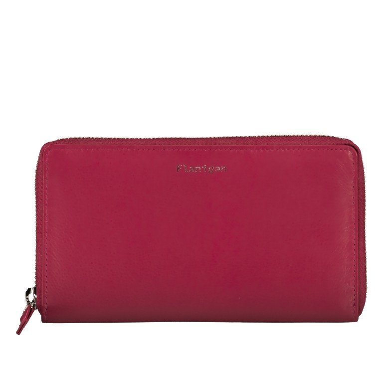 Geldbörse Luise 453 mit RFID-Schutz Pink, Farbe: rosa/pink, Marke: Flanigan, EAN: 4066727003157, Abmessungen in cm: 18.5x10.5x2.5, Bild 1 von 4