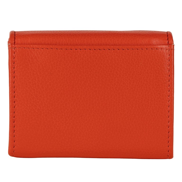 Geldbörse Luise 457 mit RFID-Schutz Orange, Farbe: orange, Marke: Flanigan, EAN: 4066727003331, Abmessungen in cm: 10x8x2.5, Bild 3 von 5