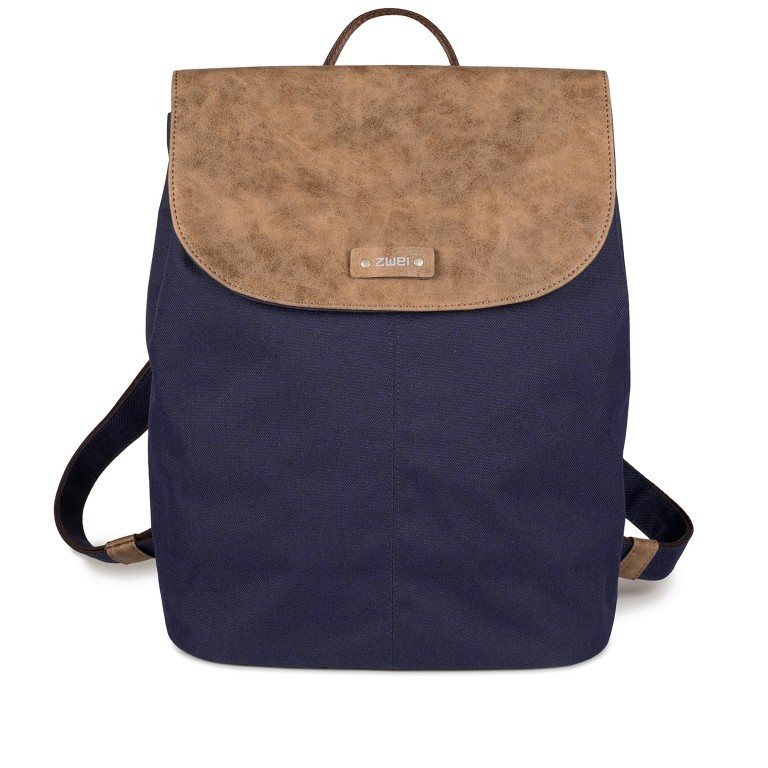 Rucksack Olli O13 Ink, Farbe: blau/petrol, Marke: Zwei, EAN: 4250257926295, Abmessungen in cm: 28x40.5x14.5, Bild 1 von 6