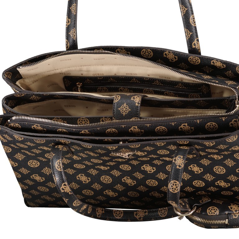 Shopper Power Play 4G-Logo mit Laptopfach 15 Zoll Mocha, Farbe: braun, Marke: Guess, EAN: 0190231814054, Abmessungen in cm: 42x29x12.5, Bild 5 von 5