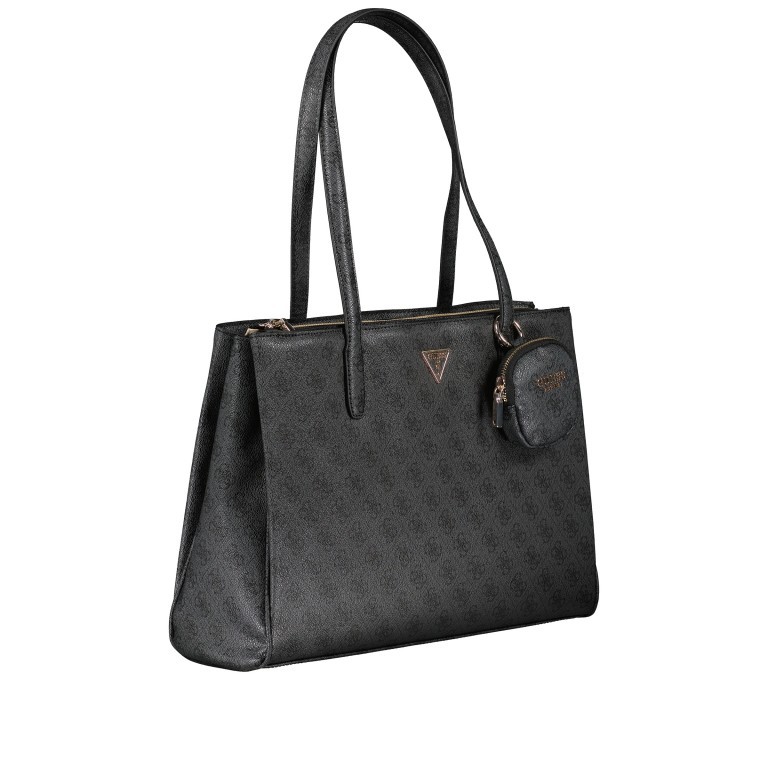 Shopper Power Play 4G-Logo mit Laptopfach 15 Zoll Coal Logo, Farbe: anthrazit, Marke: Guess, EAN: 0190231814351, Abmessungen in cm: 42x29x12.5, Bild 2 von 5