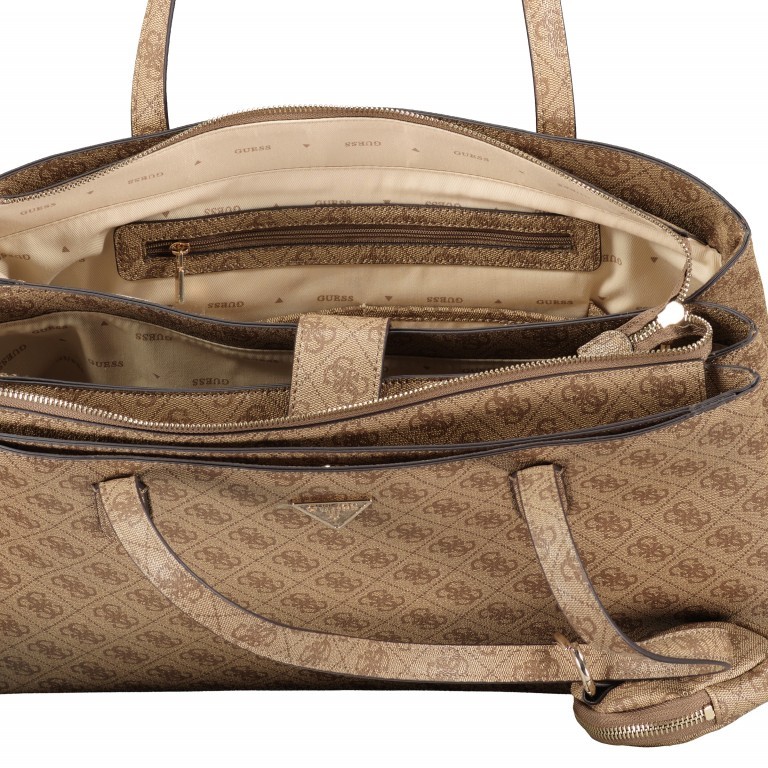 Shopper Power Play 4G-Logo mit Laptopfach 15 Zoll Latte, Farbe: cognac, Marke: Guess, EAN: 0190231814368, Abmessungen in cm: 42x29x12.5, Bild 5 von 5