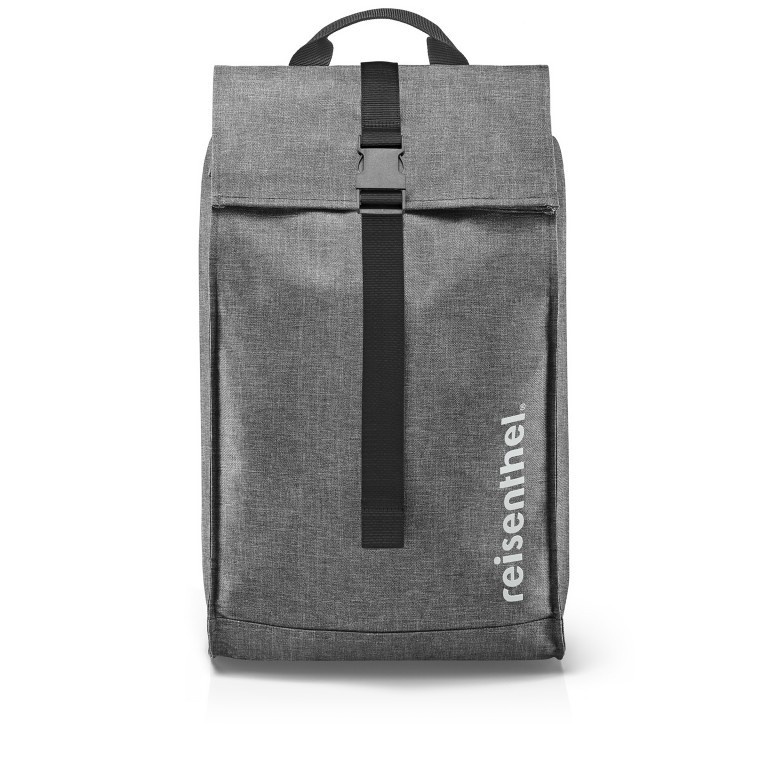 Einkaufsroller Citycruiser Set aus Rack und Rolltop-Tasche Twist Silver, Farbe: anthrazit, Marke: Reisenthel, EAN: 4012013737732, Abmessungen in cm: 47.5x105.5x39, Bild 4 von 4