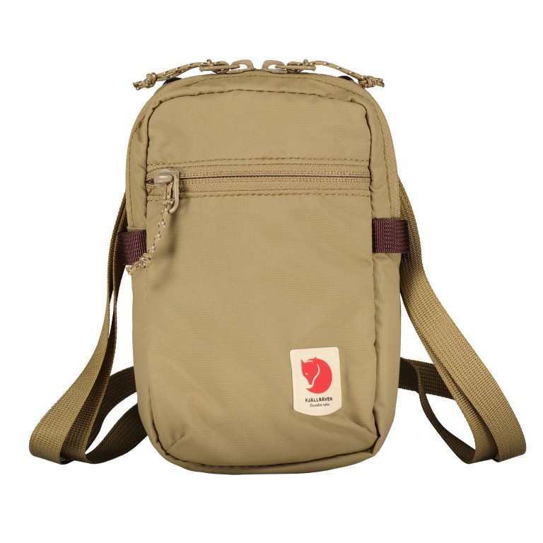 Umhängetasche / Gürteltasche High Coast Pocket Clay, Farbe: beige, Marke: Fjällräven, EAN: 7323451017841, Abmessungen in cm: 11x17x4, Bild 1 von 12