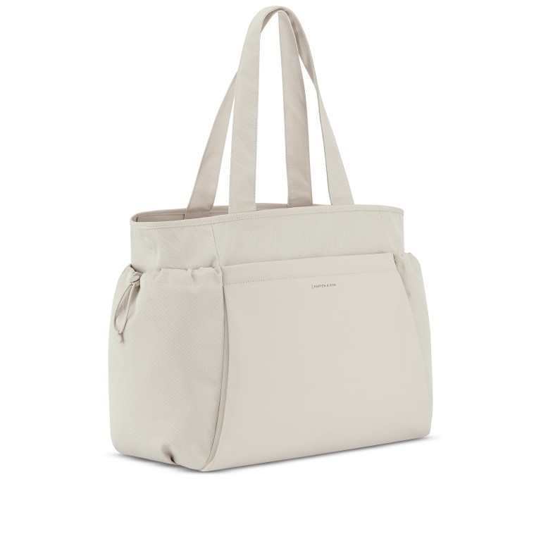 Shopper / Reisetasche Hellvi mit Laptopfach Sandstone, Farbe: beige, Marke: Kapten & Son, EAN: 4251145238339, Abmessungen in cm: 55x36x13, Bild 2 von 11