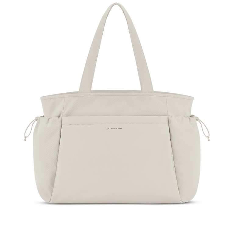 Shopper / Reisetasche Hellvi mit Laptopfach Sandstone, Farbe: beige, Marke: Kapten & Son, EAN: 4251145238339, Abmessungen in cm: 55x36x13, Bild 1 von 11