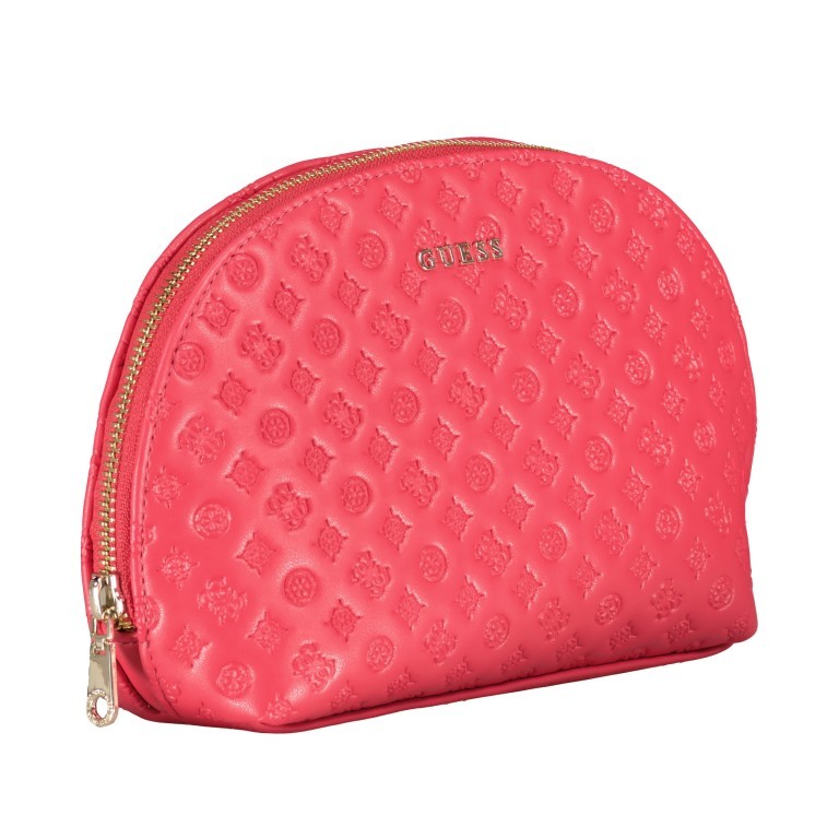 Kosmetiketui Bright Pink, Farbe: rosa/pink, Marke: Guess, EAN: 7626101343179, Abmessungen in cm: 18x15x6.5, Bild 2 von 4