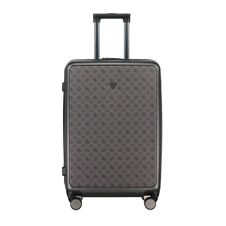 Koffer Verona Medium Spinner Coal Black, Farbe: anthrazit, Marke: Guess, EAN: 7626101344145, Abmessungen in cm: 45x67x26.5, Bild 1 von 9