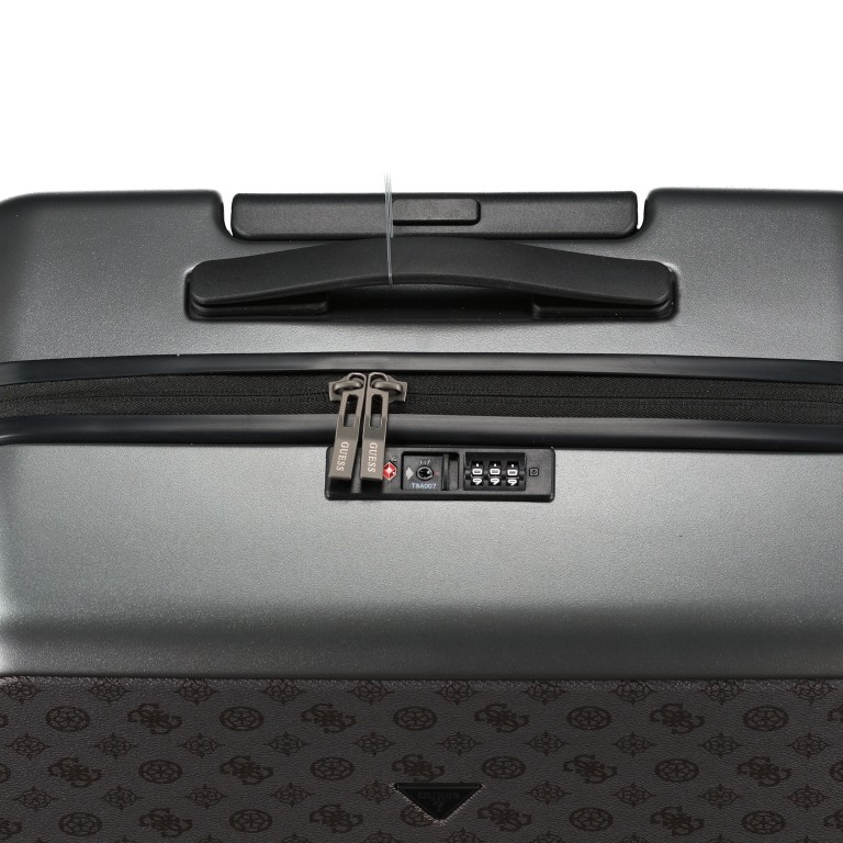 Koffer Verona Large Spinner Coal Black, Farbe: anthrazit, Marke: Guess, EAN: 7626101344169, Abmessungen in cm: 52x76.5x30, Bild 10 von 10