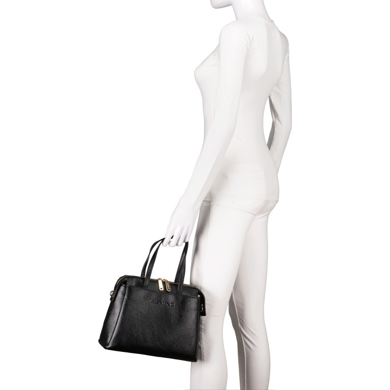 Handtasche Manhattan Relove Recycle Nero, Farbe: schwarz, Marke: Valentino Bags, EAN: 8054942310989, Abmessungen in cm: 29x22x12, Bild 4 von 7